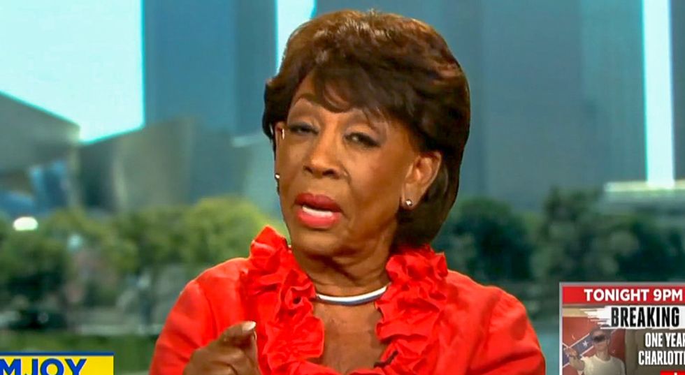 Maxine Waters scalds Trump over racism: He's trying to 'frighten whites' by saying 'the black woman' wants to impeach