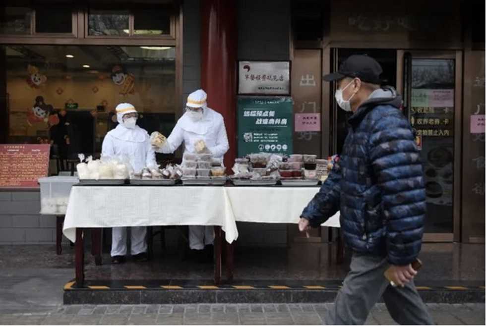 China virus cases rise again, Trump urges calm after US death