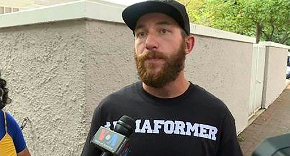 Former neo-Nazi spreads love over hate at Washington Unite the Right rally