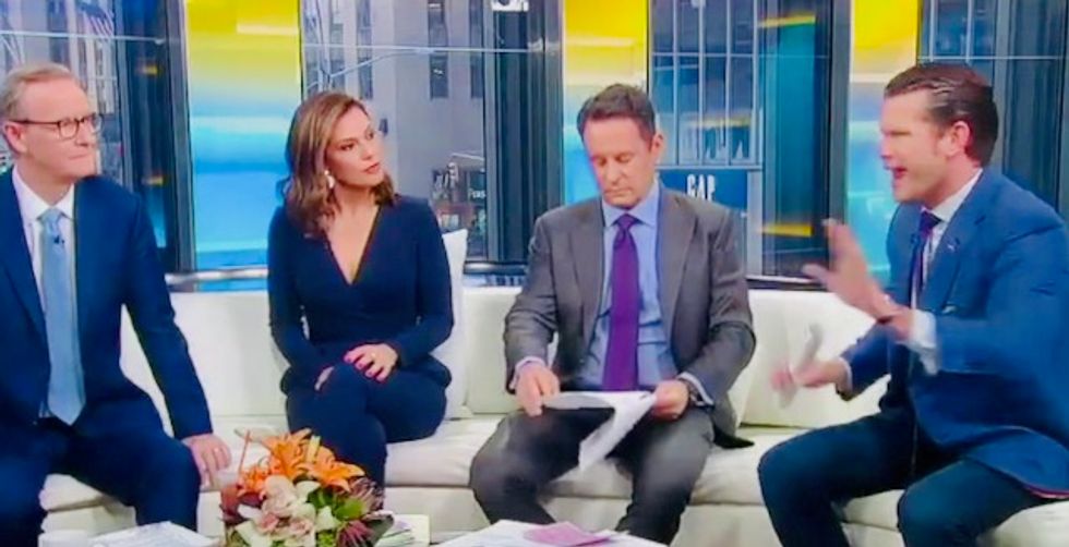 Fox & Friends host goes berserk, calls reporters ‘agents of Russia’ over report Intel official briefed Congress