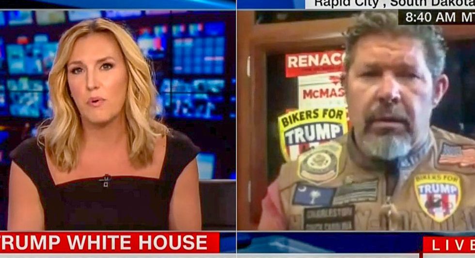 CNN host stomps on Bikers for Trump's Harley-Davidson boycott by revealing group T-shirts are made in Haiti