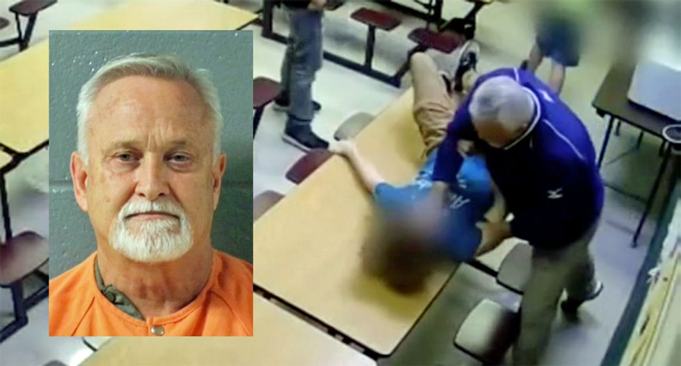 WATCH: Georgia teacher grabs student by the throat and bodyslams him – and doesn’t regret it
