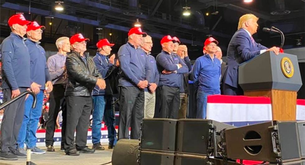 Soledad O'Brien shames 1980 'Miracle on Ice' hockey team for photo-op with Trump while wearing MAGA hats