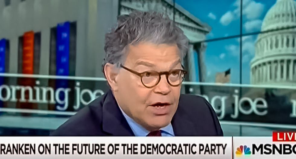 'You are killing them': Al Franken reveals Trump tax cut for 400 people would fund Medicaid for 750,000