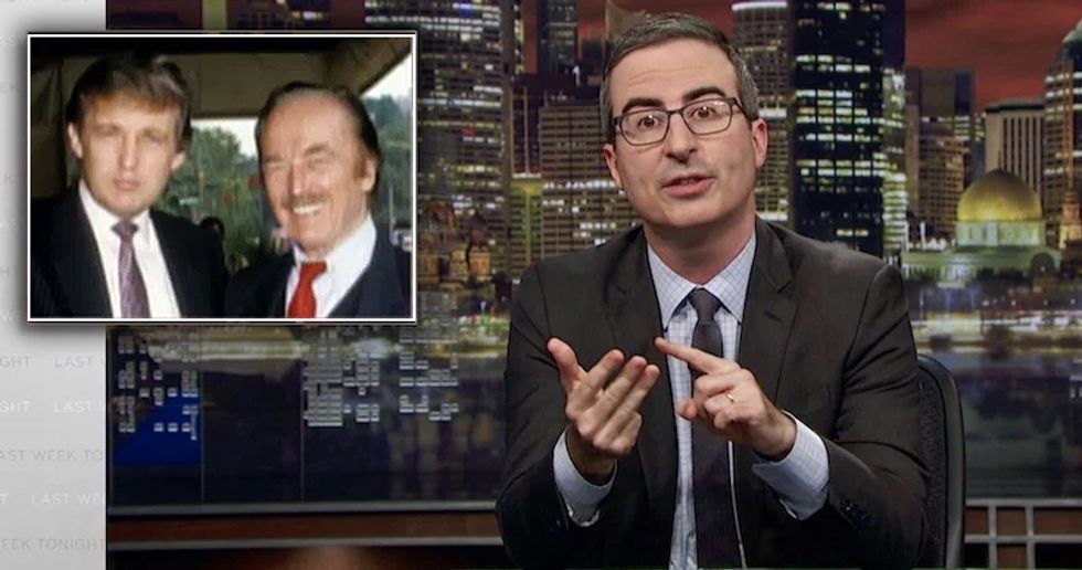 John Oliver nails Trump's issues with his father in an epic 30-second diagnosis
