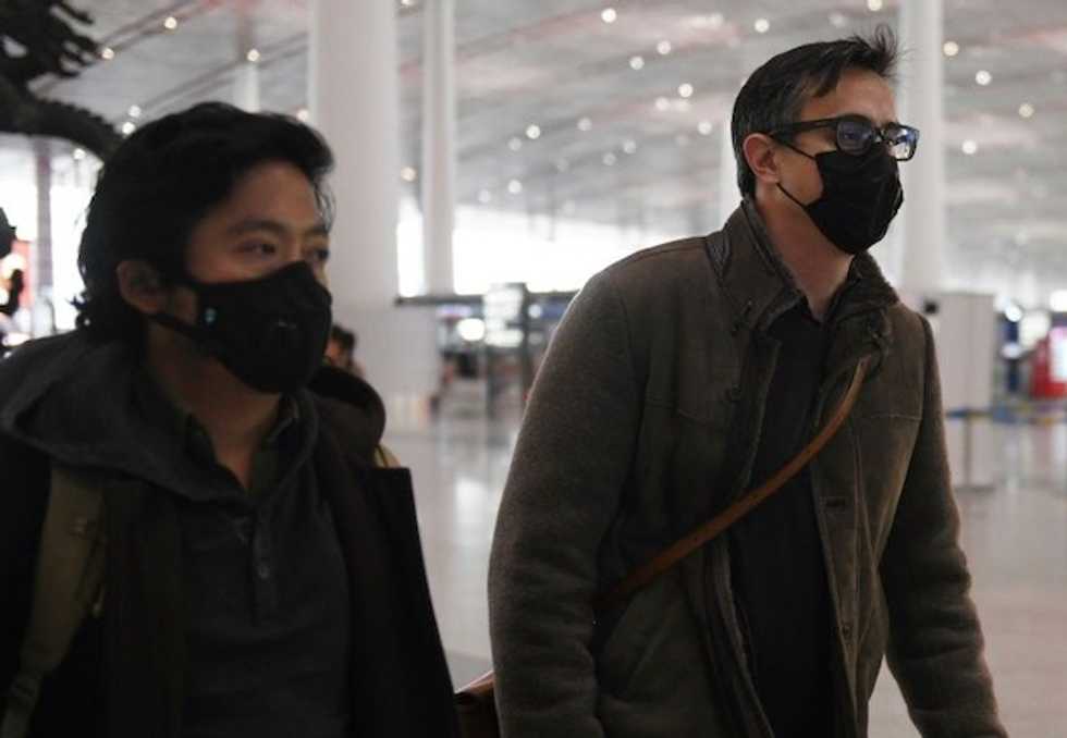 Expelled Wall Street Journal reporters leave China after headline row