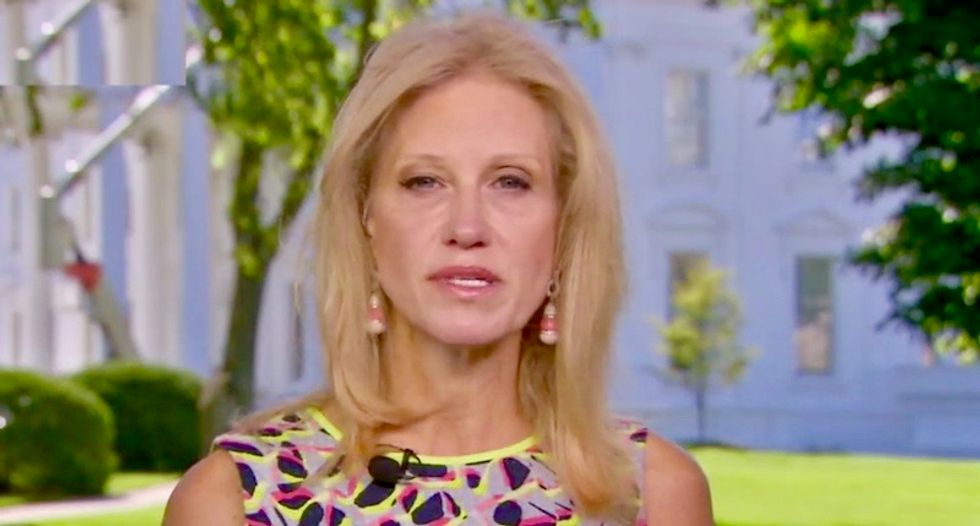 Kellyanne Conway sees her husband’s anti-Trump statements as a violation of their marriage: interviewer