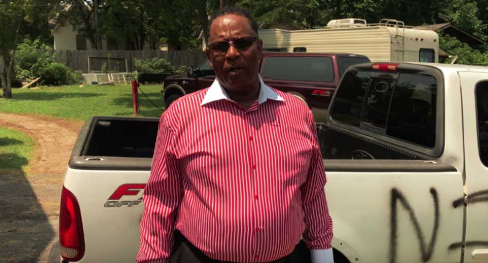 Black Alabama pastor plans to invoke 'stand your ground' next time racists graffiti slurs and swastikas on his truck