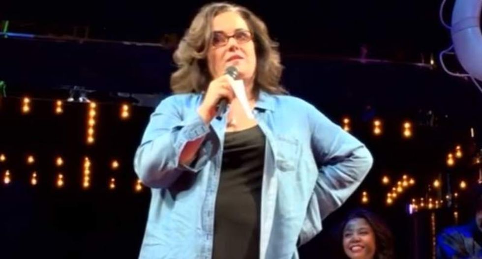 Rosie O'Donnell lights into Trump at live show: 'I f*cking hate that orange piece of sh*t'