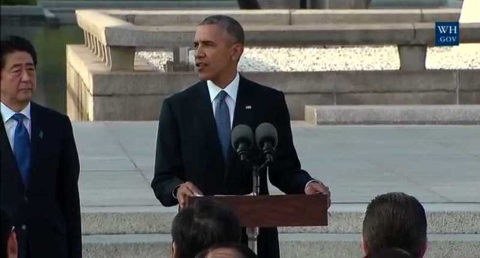 President Barack Obama's historic speech in Hiroshima: Full text and video