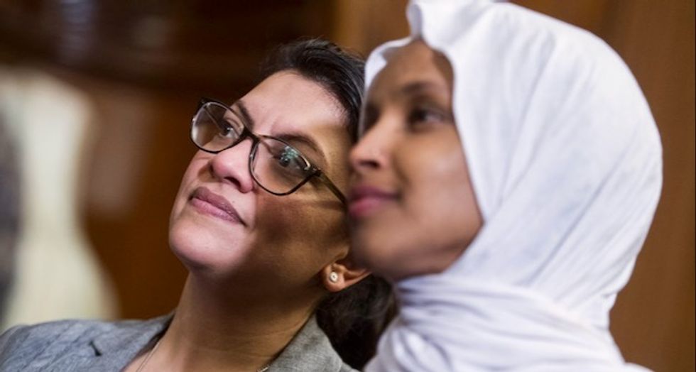 WATCH LIVE: Reps Ilhan Omar and Rashida Tlaib hold press conference after ban from Israel