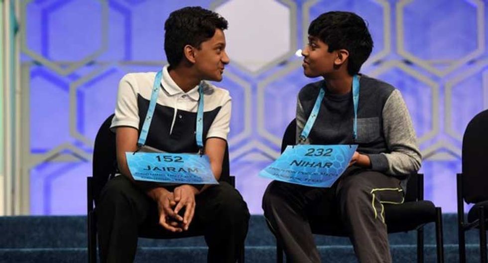 Spellers from Texas and New York battle to tie in US Spelling Bee