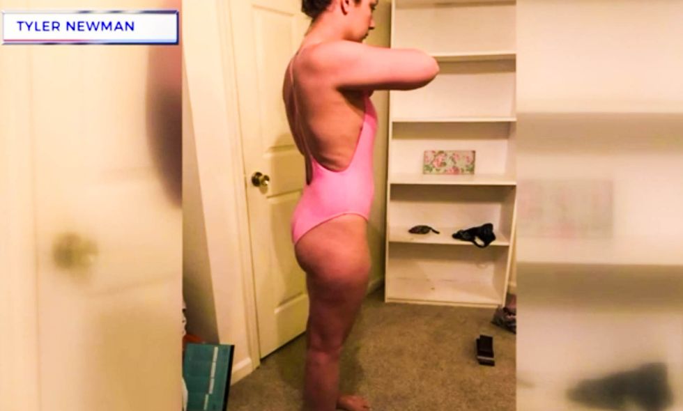 Woman says she was kicked out of apartment's pool over fears her swimsuit would 'excite' teen boys