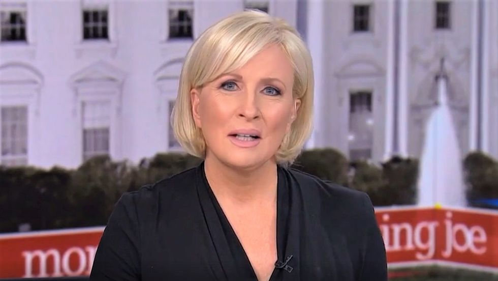 'Oh my god -- no!' MSNBC's Mika visibly rattled by Trump official's response to coronavirus