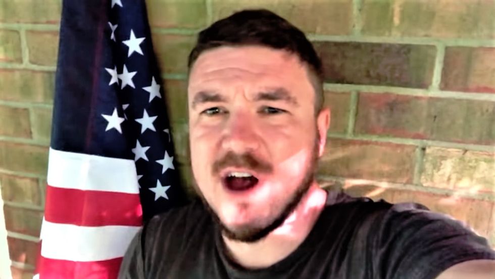 WATCH: White nationalist leader humiliated after his dad orders him to 'get out of my room' during podcast