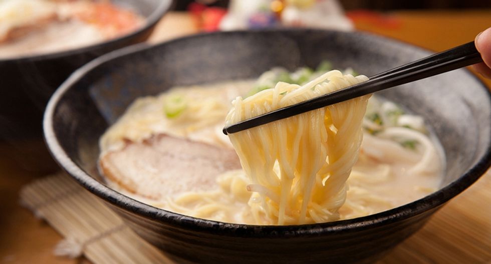 Georgia police are investigating a $100,000 Ramen Noodle heist