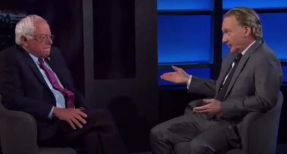 Maher asks Sanders for strategy to fight Trump: 'Obviously Hillary Clinton doesn't have it'