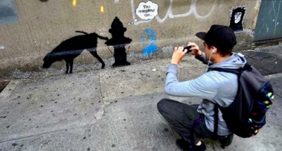 Bemused Banksy says 'nothing to do with' major Russian exhibition