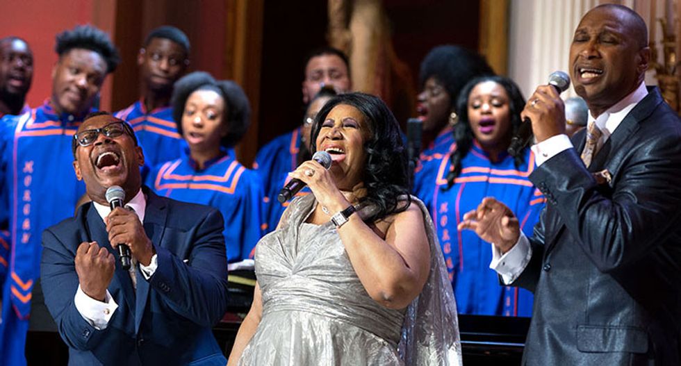 Veteran newsman Dan Rather remembers the way Aretha Franklin 'could shake the heavens'