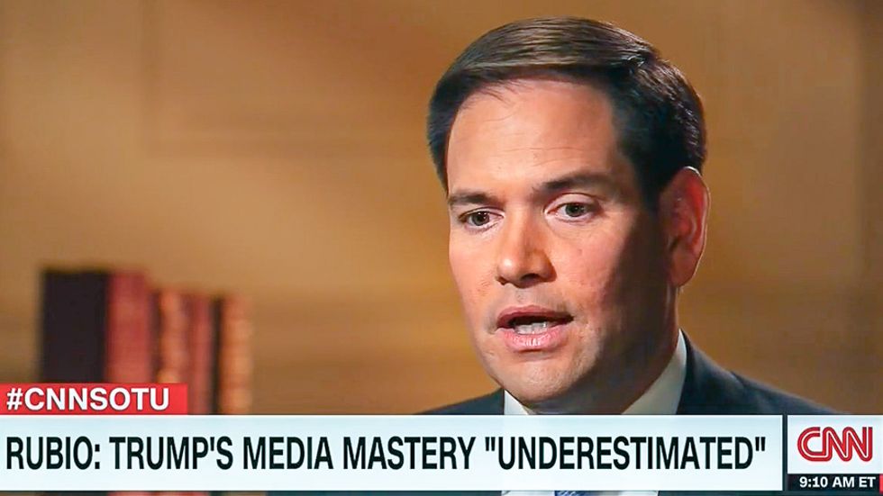 Marco Rubio defends caving to Trump: 'I give him credit' for calling Mexicans rapists to get ratings