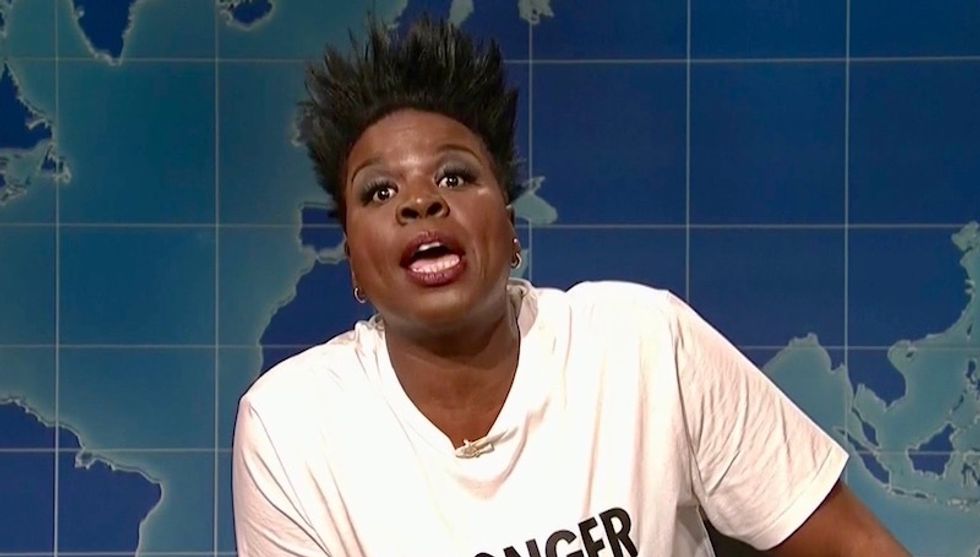 Watch: SNL's Leslie Jones mocks Facebook's new dating app with a hilarious sketch about bad men