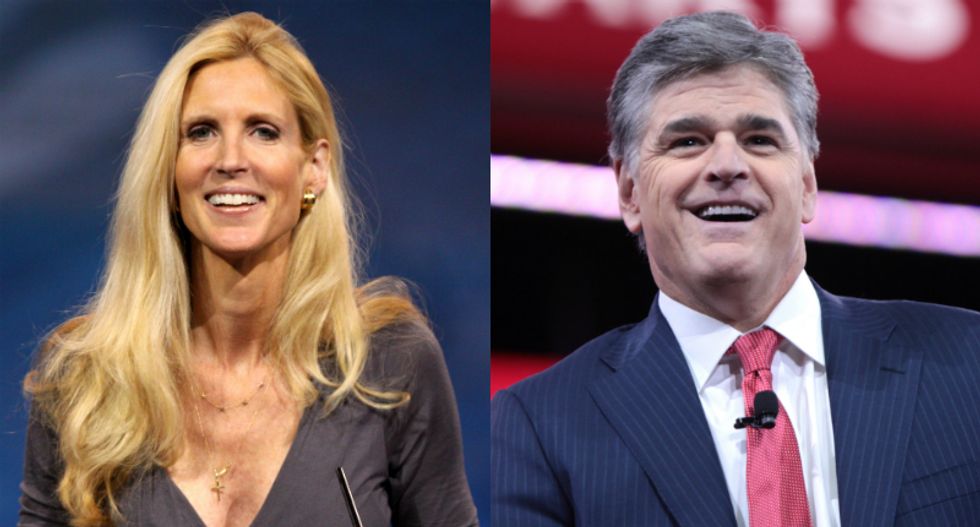 Ann Coulter elevates GOP in-fighting with tirade against Trump apologist Sean Hannity: 'Bless his heart'
