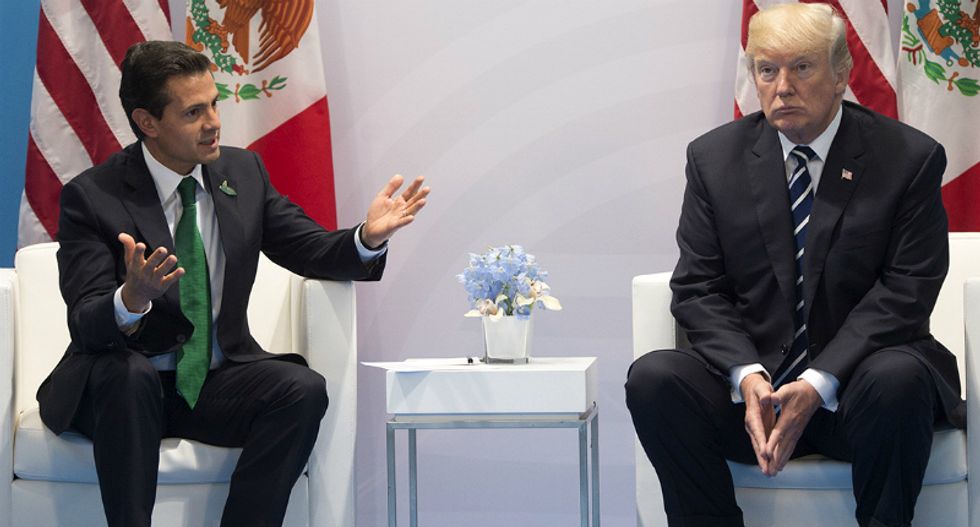 Mexico slaps back Trump's claim that it will pay for the wall: 'We will NEVER pay for it'