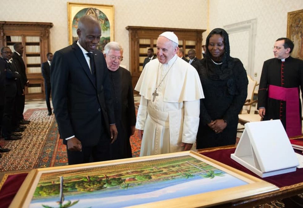 Haiti has an army and a police force. How did they end up shooting at each other?