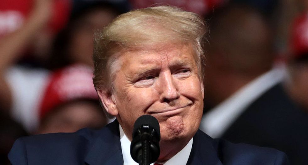 Internet pounds Trump for suggesting his border wall will help stop the coronavirus: Build it around 'Cruz and Gaetz'