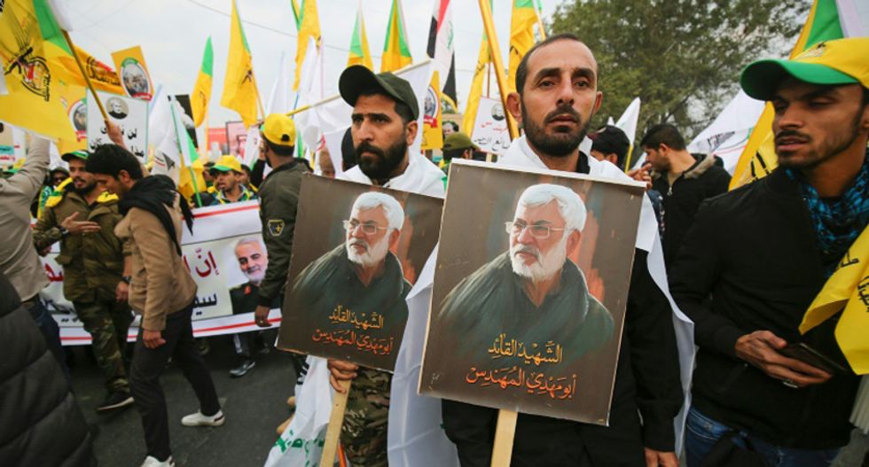 Pro-Iran factions mobilizing to kick the United States out of Iraq