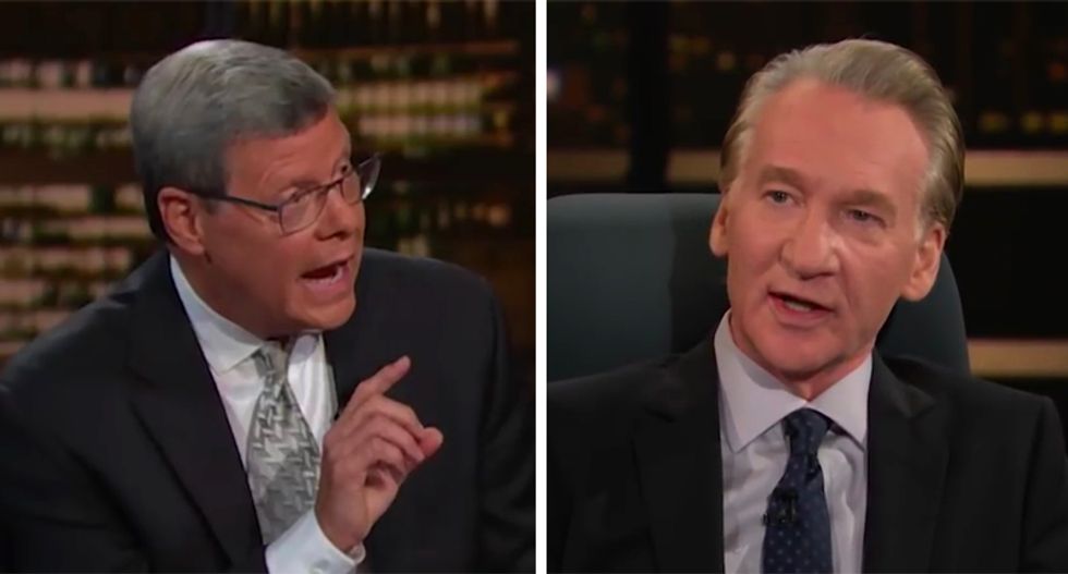 WATCH: Conservative Charlie Sykes and Bill Maher explain how the GOP can stop Trump from being re-elected