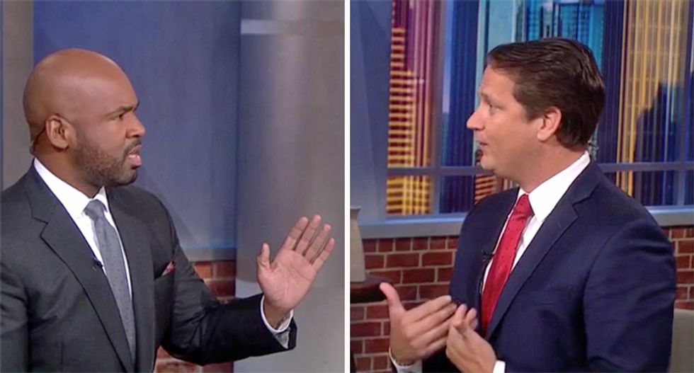 WATCH: GOP lawmaker goes down in flames as he bizarrely attempts to defend Trump for using the N-word