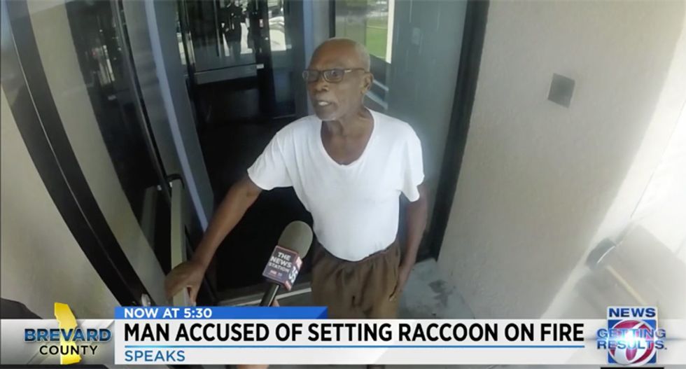‘My business is my business’: Florida man lashes out at neighbor who called police on him for burning raccoon alive
