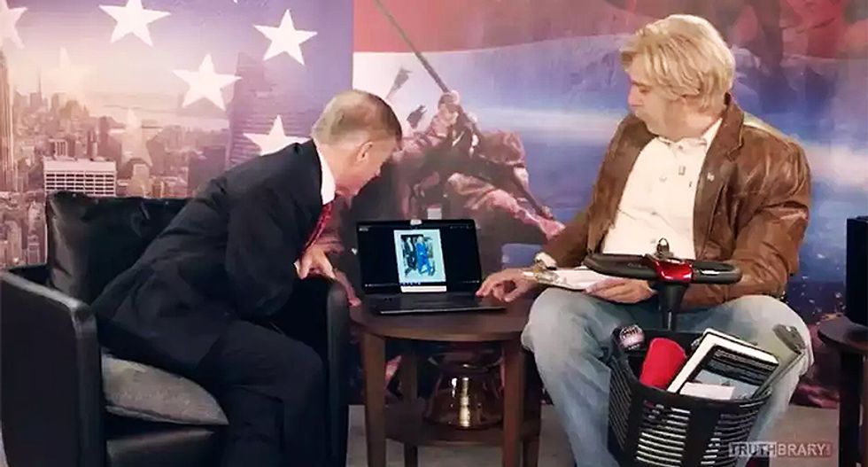 WATCH: Sacha Baron Cohen dupes Howard Dean into arguing whether Hillary Clinton is really a woman
