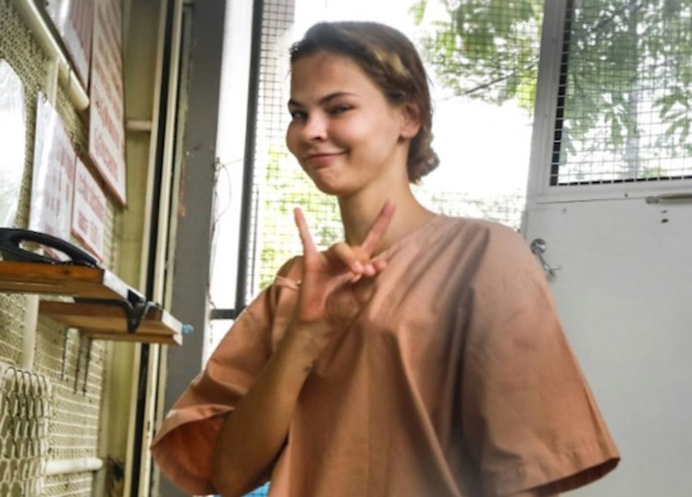 Model claiming Trump secrets pleads not guilty in Thailand case