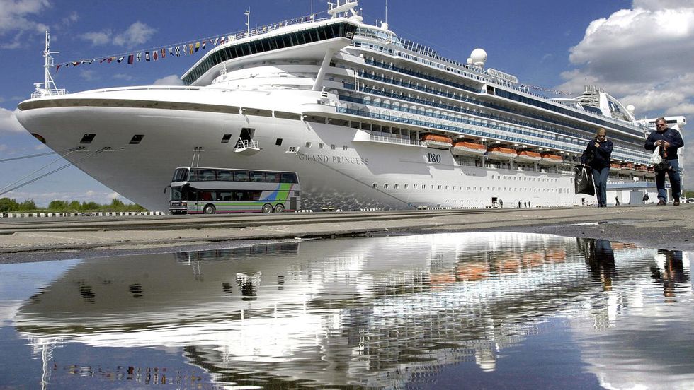 Thousands are being held on a cruise ship off the California coast over coronavirus fears