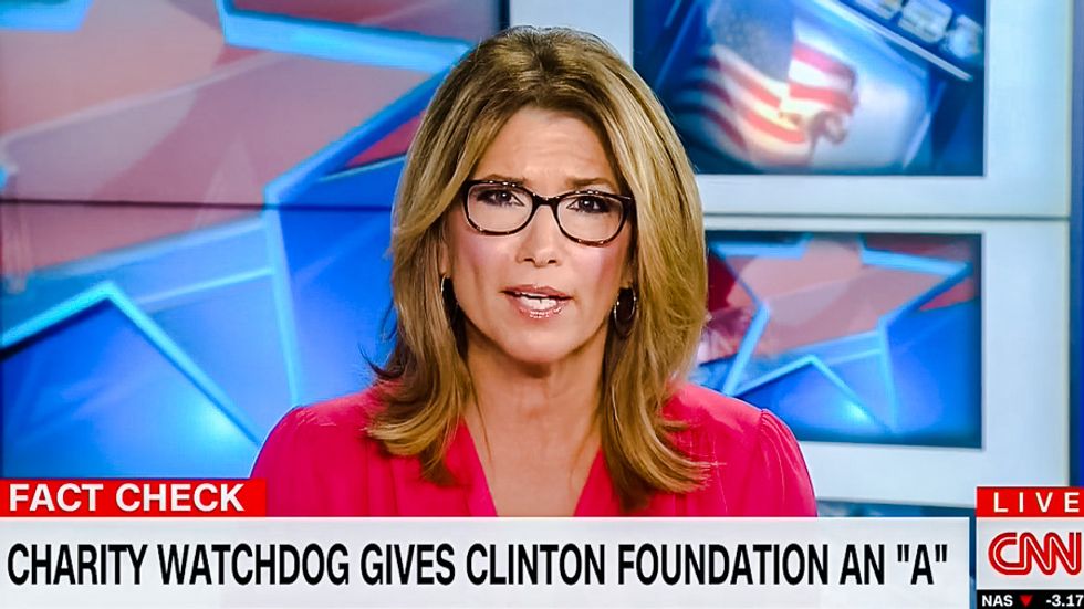 WATCH: CNN host's fact check shuts down Trump backer’s blatant lies about the Clinton Foundation
