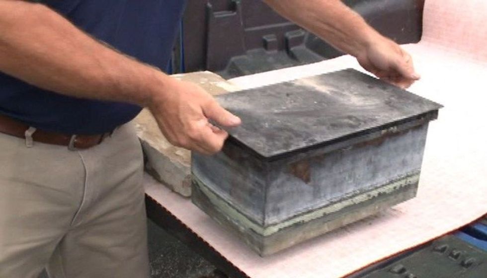 While removing a Confederate monument, workers uncovered a piece of history hidden inside