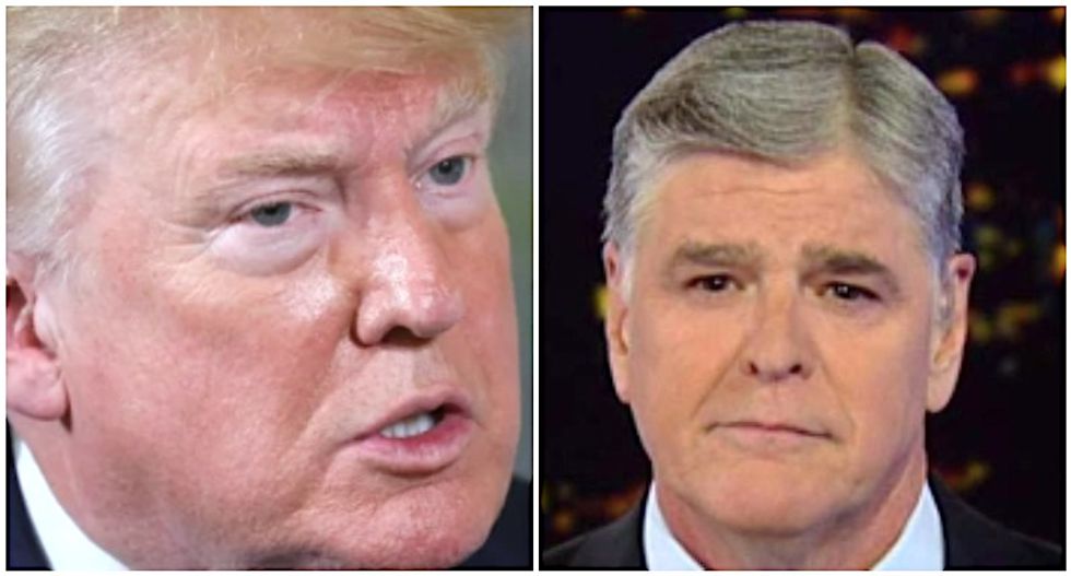 Trump cites Sean Hannity’s Fox News program as proof hospitals are in 'great shape' with ventilators