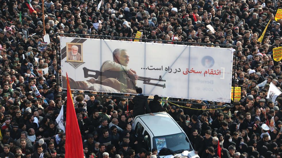 'Million-strong' homage for Suleimani brings Tehran to standstill