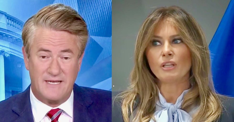 MSNBC's Morning Joe thinks Melania Trump is 'completely clueless' or trolling her husband