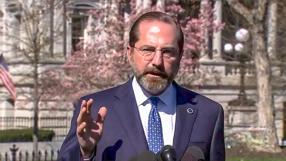 White House blew up at HHS secretary Azar in February for asking for too much money to fight pandemic: report