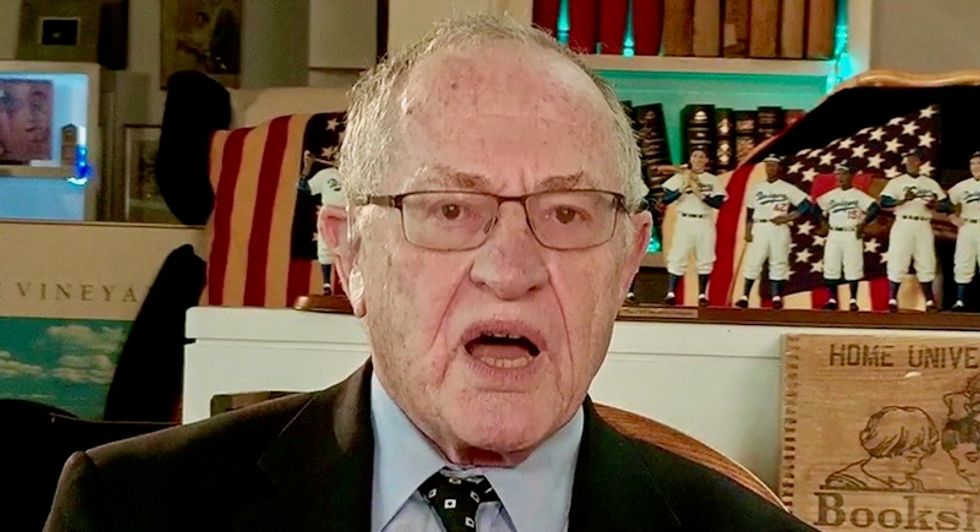 Alan Dershowitz brutally mocked for claiming he brought his family to Jeffrey Epstein's 'Pedophile Island'