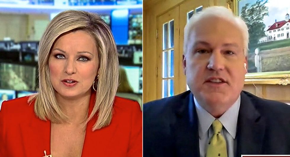 Fox News host grills quarantined CPAC founder for suggesting virus can't spread at 'most contagious' stage
