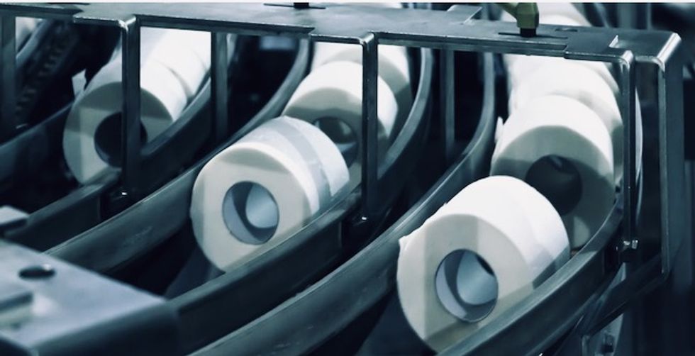 There’s plenty of toilet paper in the US – so why are people hoarding it?