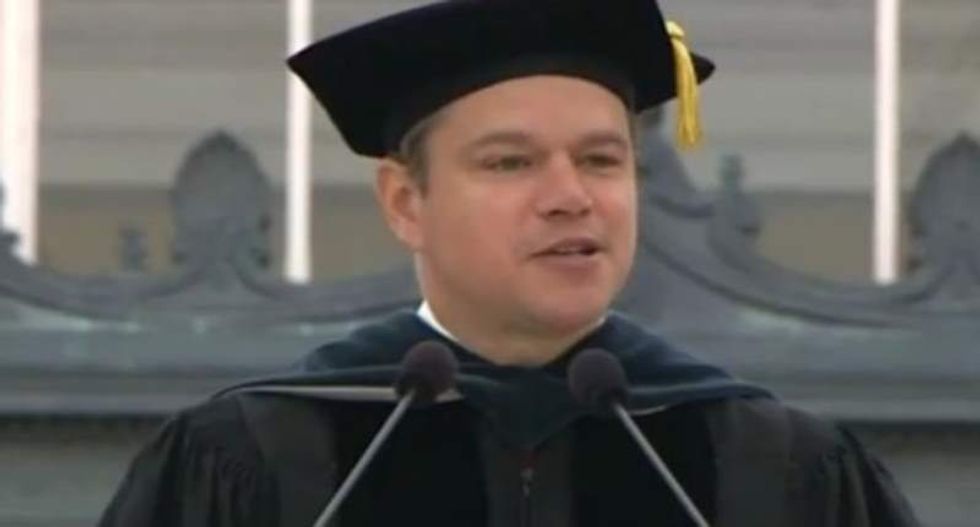 Matt Damon: If the world is a computer simulation, why are we stuck in the one with Trump?