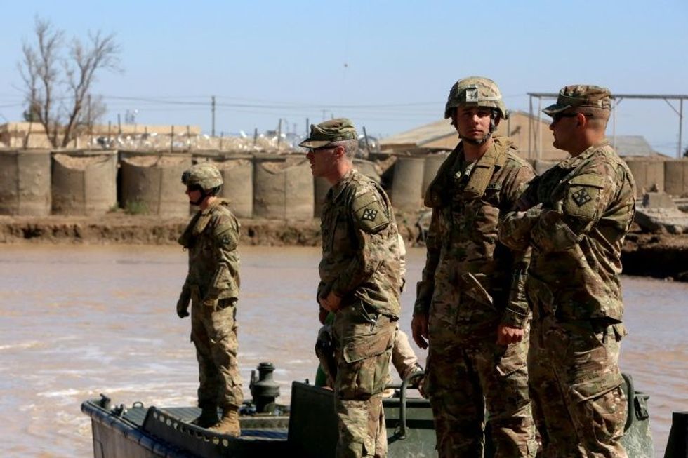 Rockets hit base housing US and coalition troops north of Baghdad