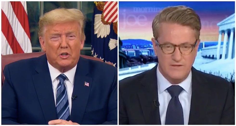MSNBC's Morning Joe buries Trump's useless coronavirus travel ban: 'The killer is already inside the house!'