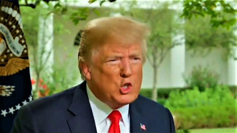 Trump says he'll 'probably terminate' the New York Times and Washington Post 'from the White House'
