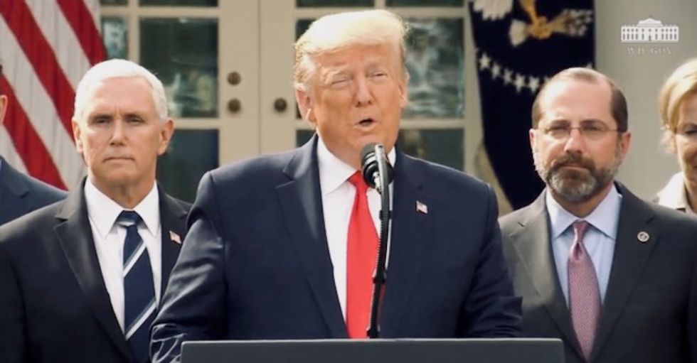 Trump tries to discourage coronavirus testing: ‘We don’t want everybody taking this test’ – ‘It’s totally unnecessary’
